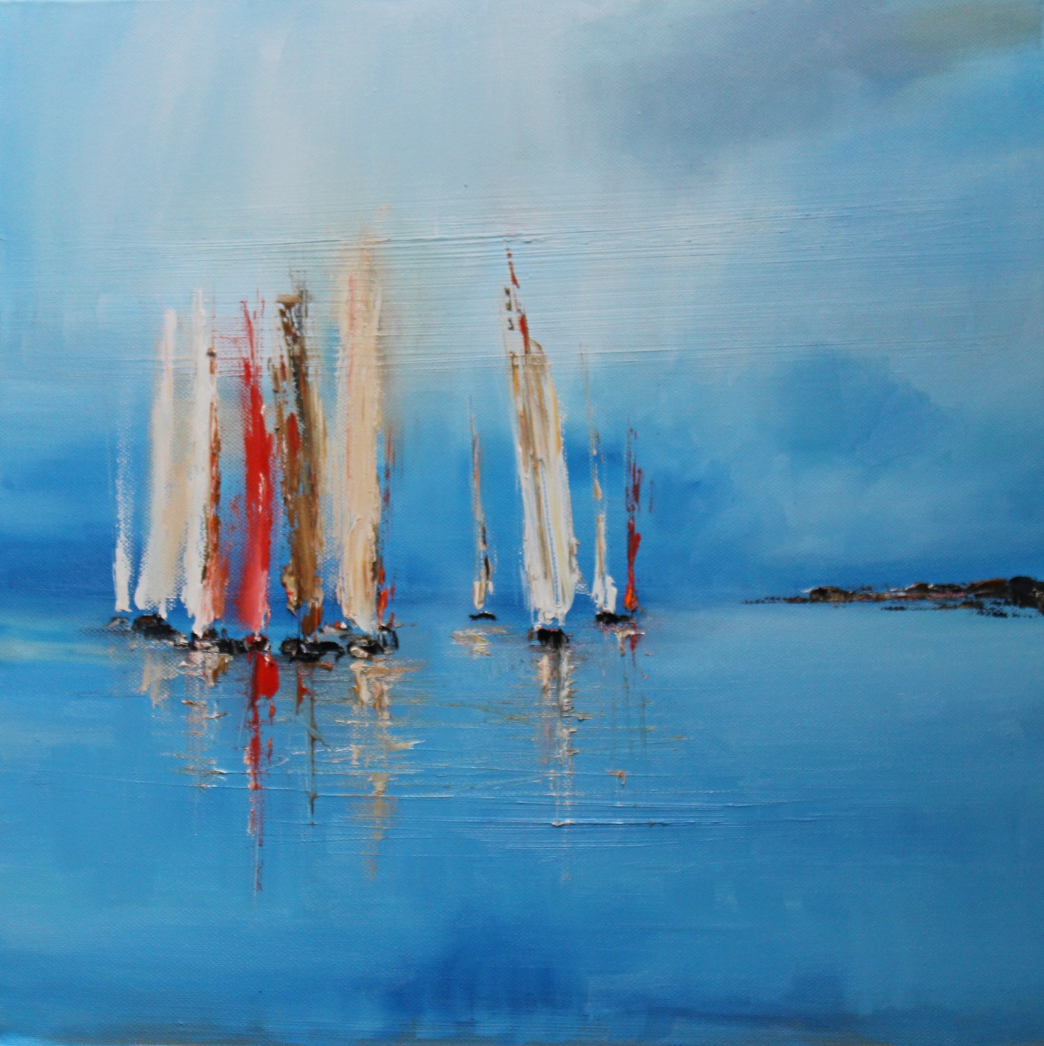 'Reflections on a Summers Day' by artist Rosanne Barr